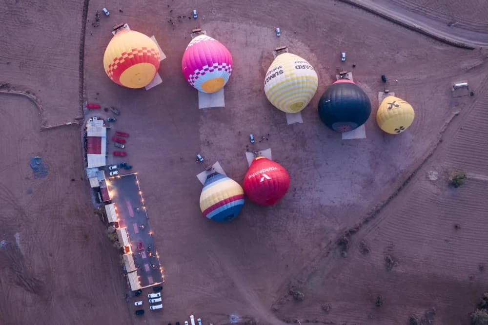 Marrakech Heteluchtballonvaart bij zonsopgang + Twee ontbijtmomenten - thumbnail 6