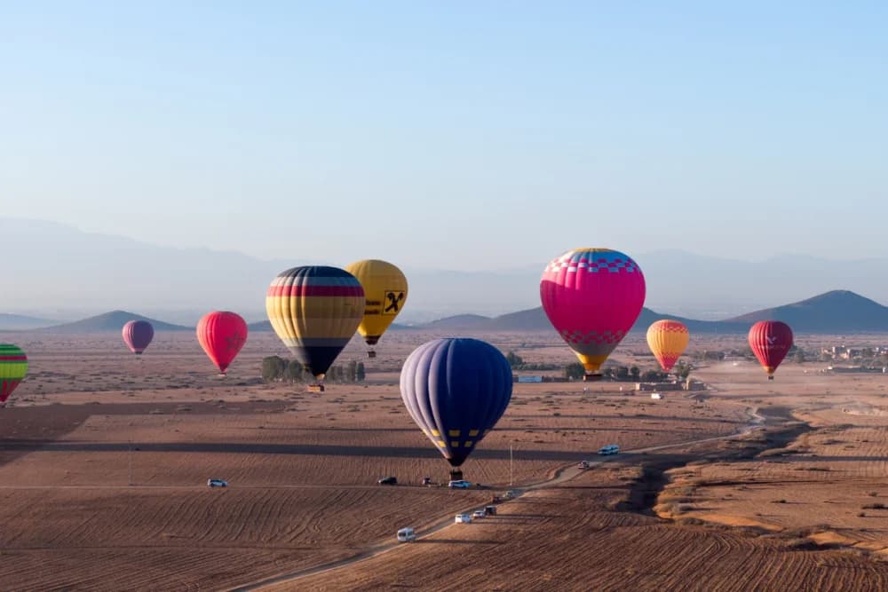 Globo Aerostático al Amanecer en Marrakech (50–60 Min) + Paseo en Camello + Desayuno - 3