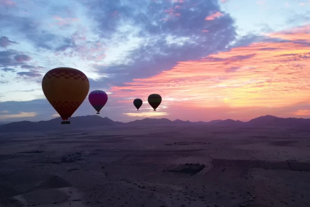 Globo Aerostático al Amanecer en Marrakech (50–60 Min) + Paseo en Camello + Desayuno - 5