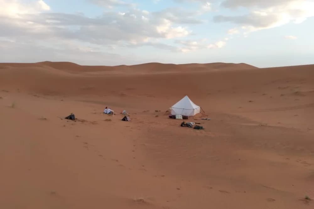 Merzouga Vivac Salvaje 10H, Ruta en Camello y Guía + Hoguera + Comidas + Soporte 4x4 - 3