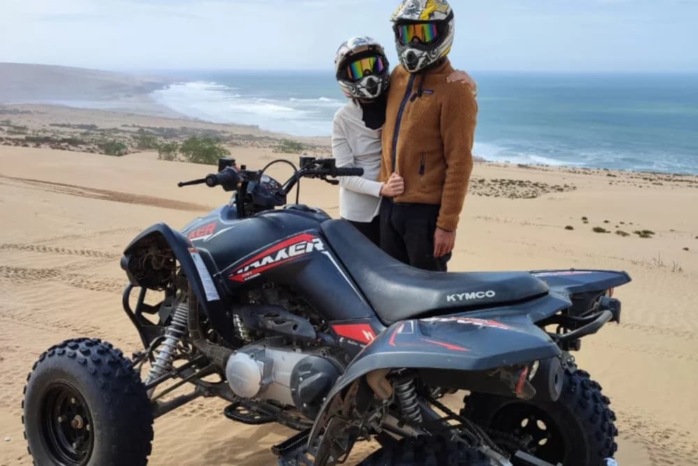 Timlaline Quad Bike Tour 1h15 + Caves Route - 3