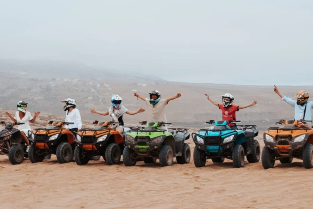 Timlaline Quad Bike Tour 1h15 + Caves Route - 4