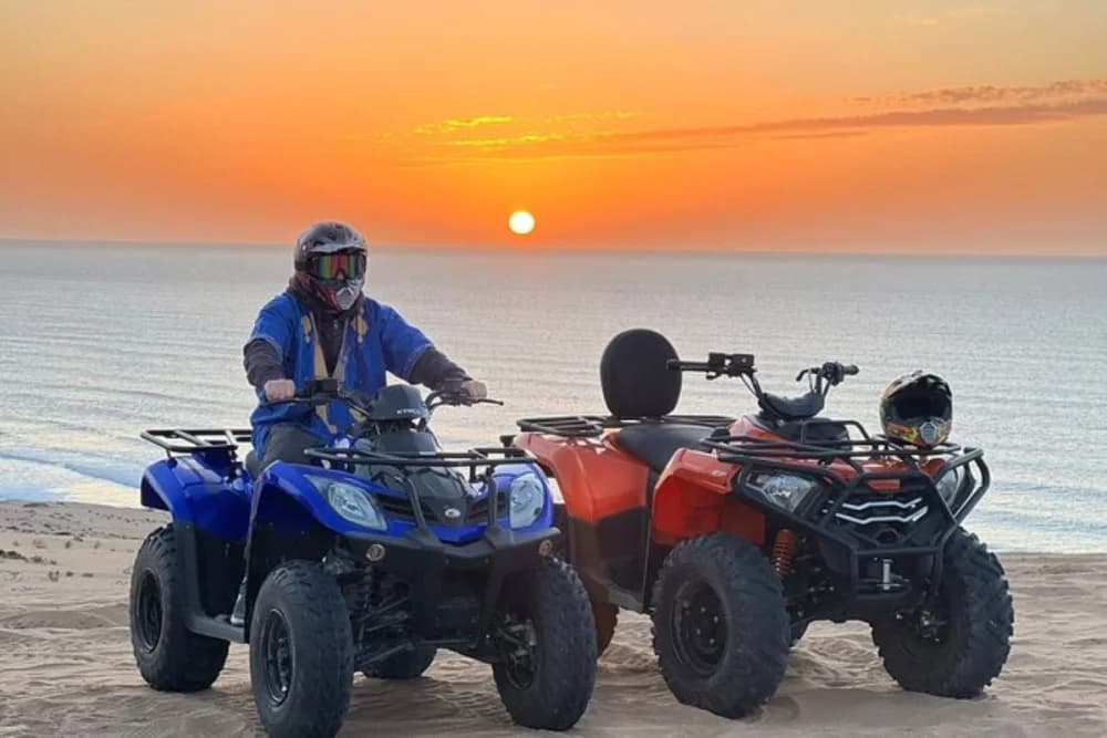 Taghazout Quad 1h30 + Visita a la Granja, Té a la Menta, Piscina y Traje Bereber - 4