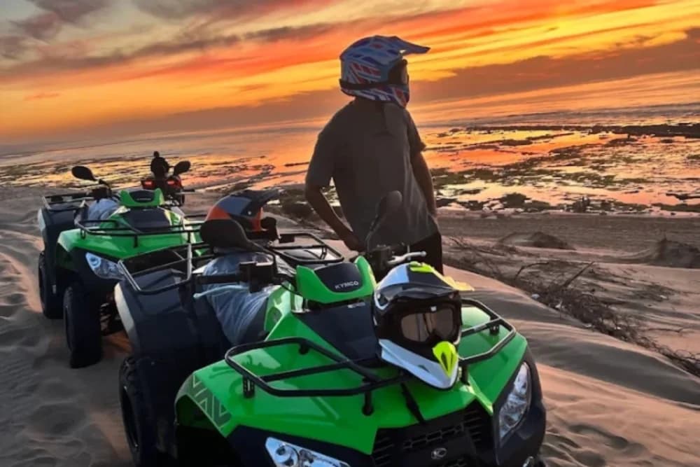 Taghazout Quad Biking Full Day 9:00–17:00 with Guide