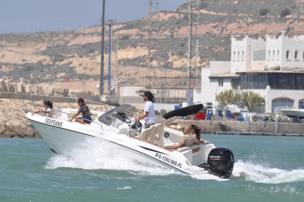 Alquiler de Barco Soufeano en la Marina de Agadir - 3