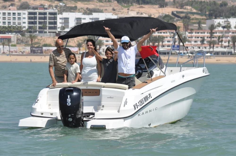 Alquiler de Barco Soufeano en la Marina de Agadir - 4