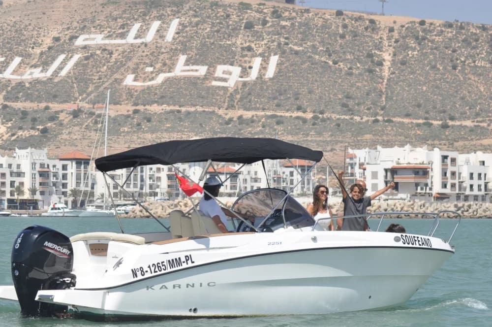 Alquiler de Barco Soufeano en la Marina de Agadir - 5