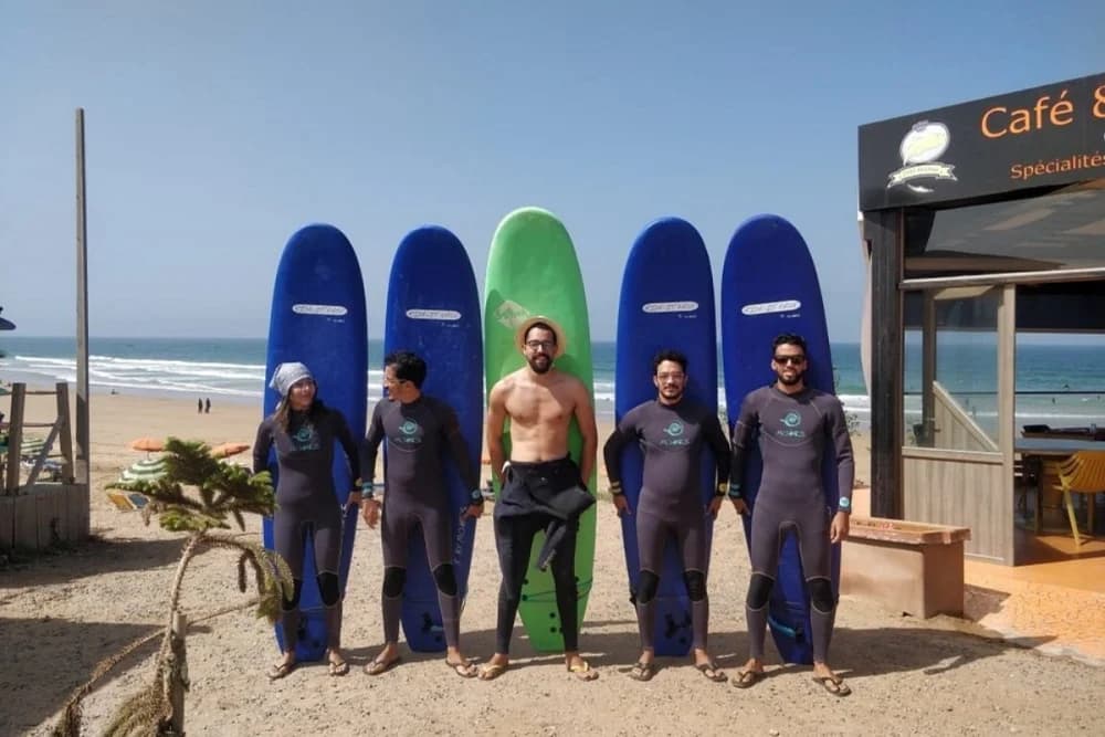 Taghazout Clase de Surf de un Día con Entrenador + Tabla + Almuerzo - 2