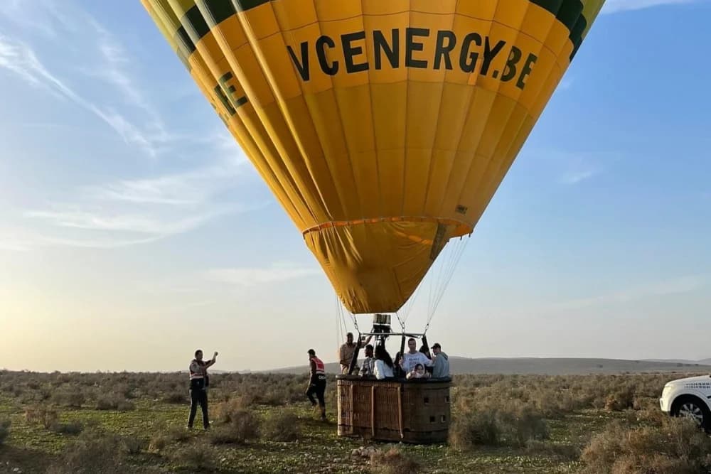 Agadir Vuelo en Globo Aerostático 45–60 Min + Traslado + Desayuno en Jaima y Certificado