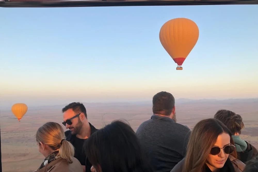 Agadir Hot Air Balloon 45–60 Min + Shuttle + Tent Breakfast & Certificate