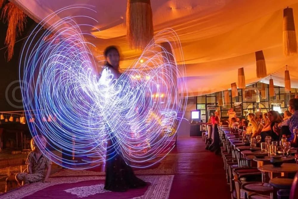 Marrakech Palmeraie Cena Espectáculo con Moul 3afia, Gnaoua y Bailarina - 1