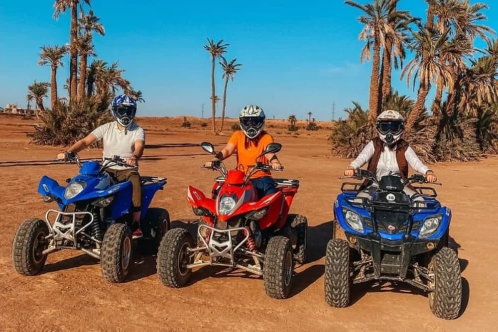 Marrakech Palmeraie 2 Horas Quad + Paseo en Camello