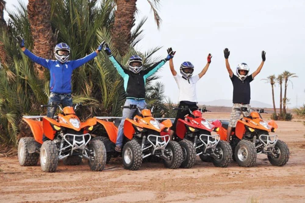 Marrakech Palmeraie 2 Hours Quad + Camel Ride - 3