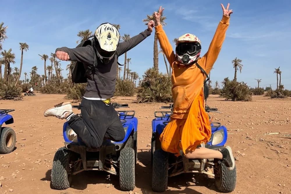 Paseo en Quad por la Palmeraie de Marrakech de 2 Horas con Parada para Té - 2