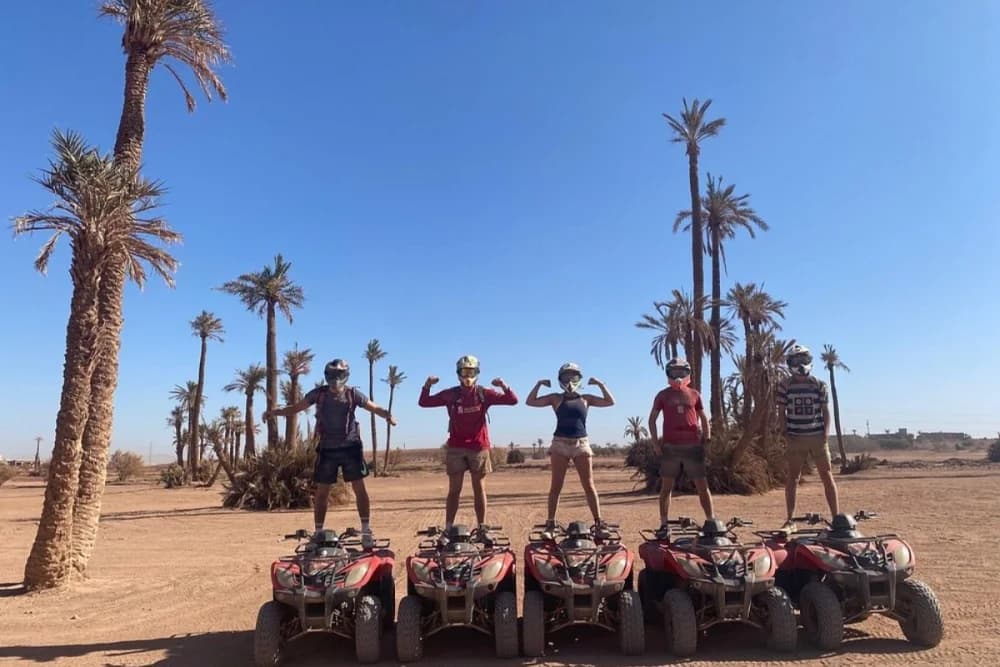 Paseo en Quad por la Palmeraie de Marrakech de 2 Horas con Parada para Té - 4