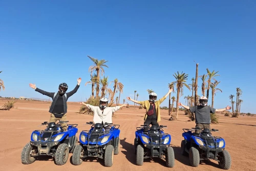 Marrakech Palmeraie Tour en Quad Paseo de 1h o 2h - 4