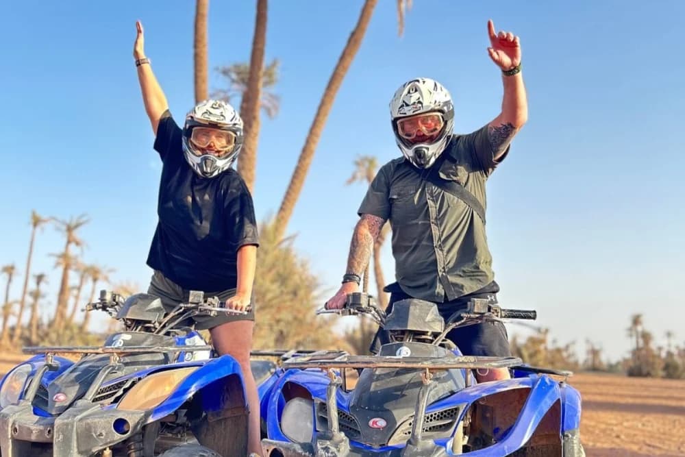 Marrakech Palmeraie Tour en Quad Paseo de 1h o 2h