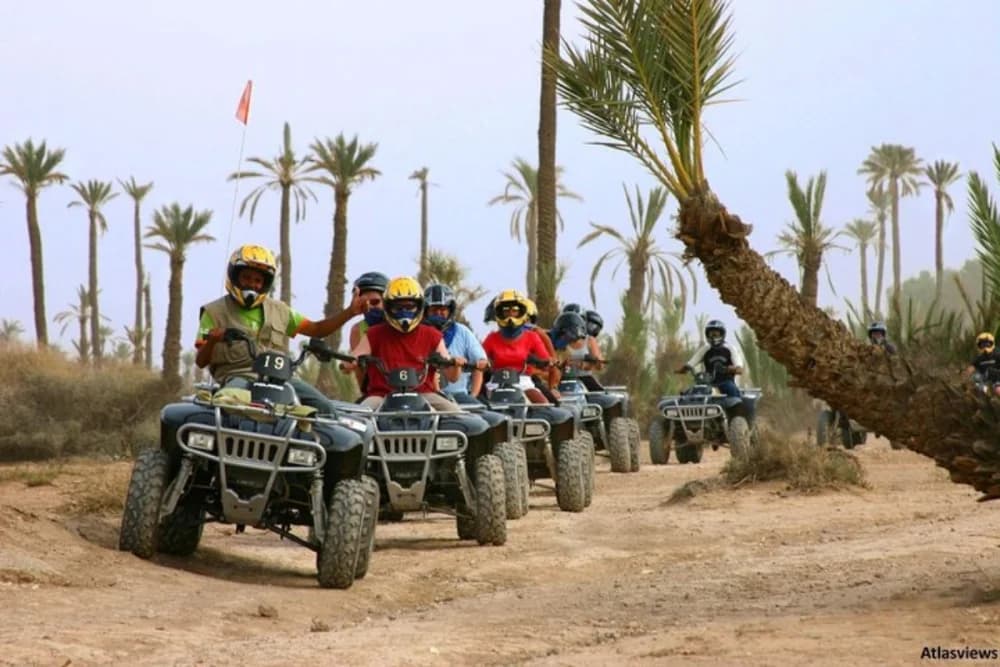 Marrakech Palmeraie Tour en Quad Paseo de 1h o 2h - 5