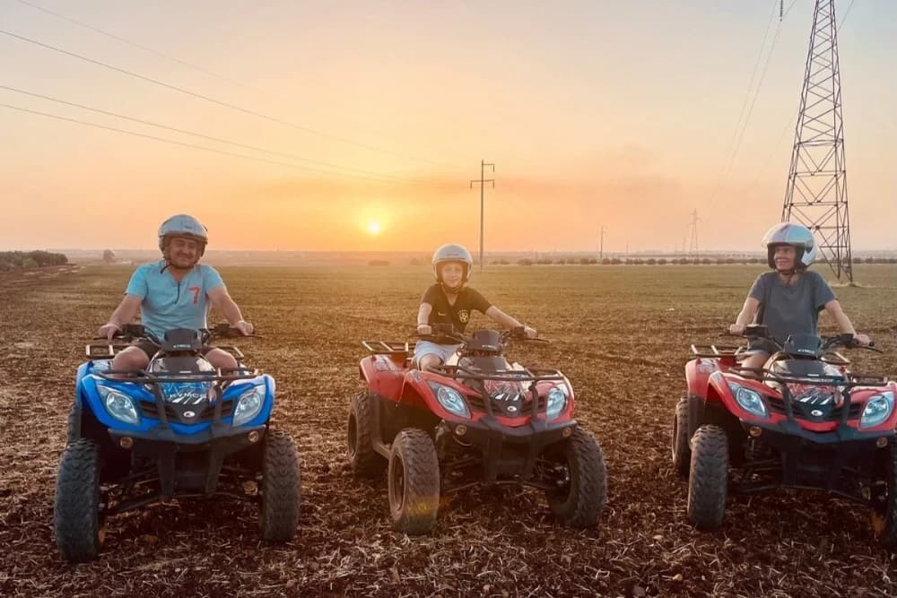 Oulad Tayeb / Oulad Hamou Paseo en Quad. 30 Min, 1H, 2H o Día Completo