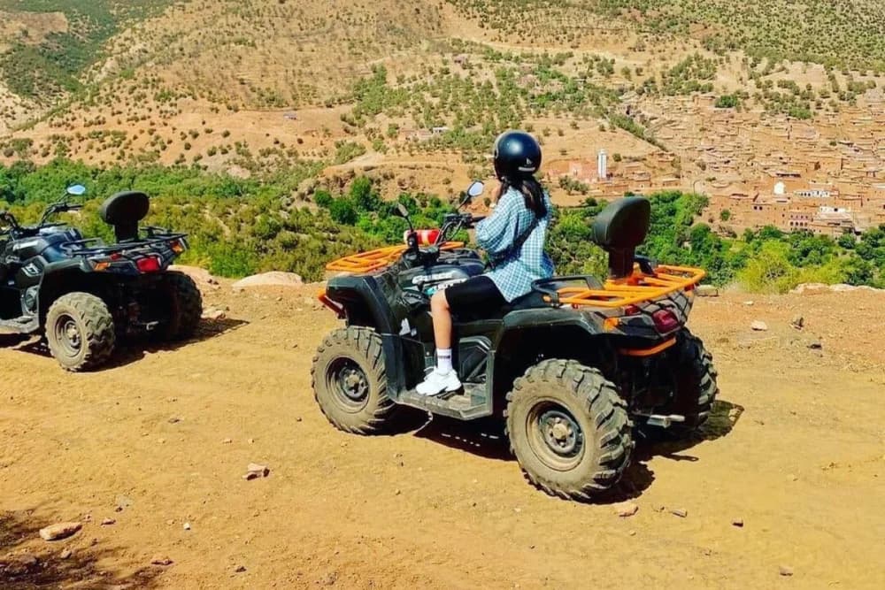 Ouzoud Quad Adventure 1H- 3H Ruta Cultural + Té y Crepes Caseras