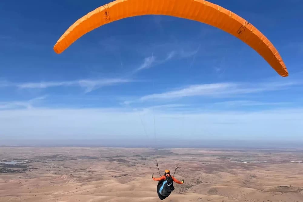 Voo de Parapente em Fes, Vídeo GoPro Opcional para Grupos