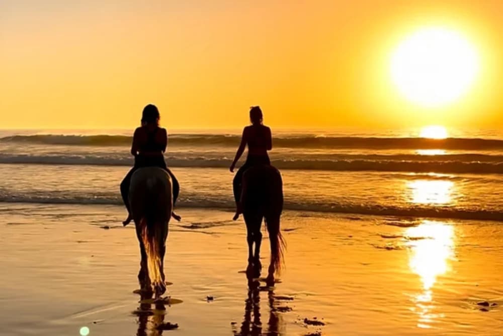 Tangier Przejażdżka konna po plaży 1 godzina, w dzień lub o zachodzie słońca - 5