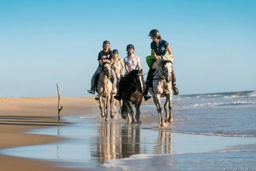 Tangier Przejażdżka konna po plaży 1 godzina, w dzień lub o zachodzie słońca - 4