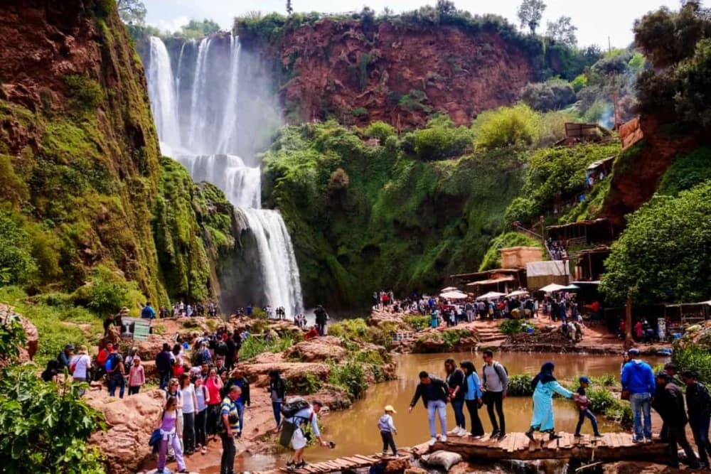 Ouzoud Waterfalls Excursión de un día desde Marrakech + Guía y Almuerzo Tradicional