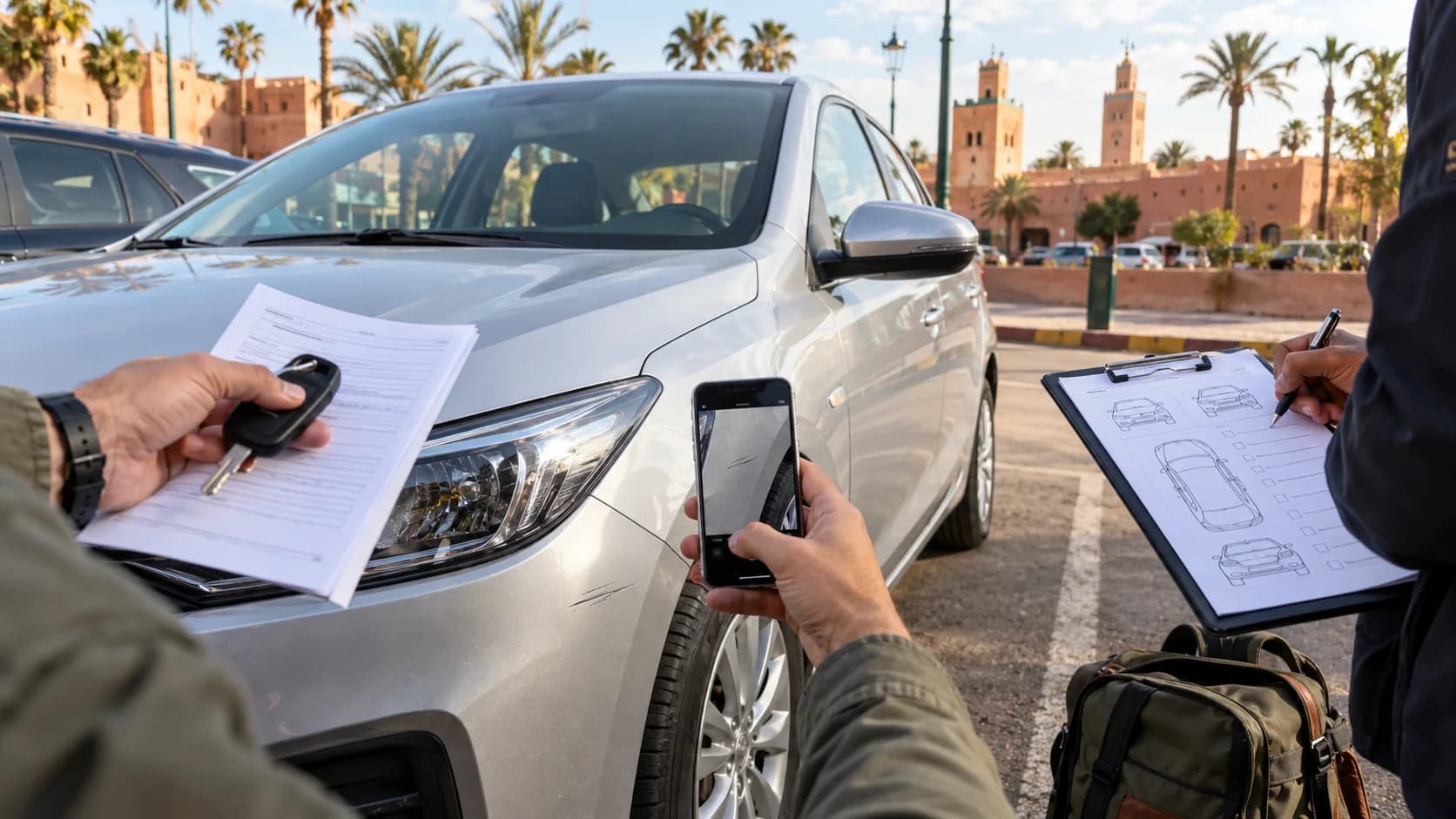 Assurance location voiture Maroc : Couverture, Franchise et Dommages