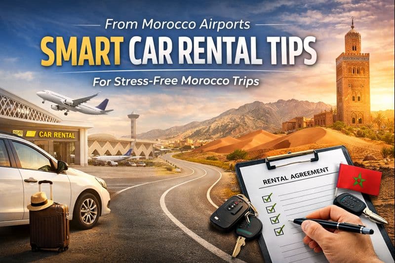 De Aeropuertos de Marruecos: Tácticas Inteligentes de Alquiler de Coches para Viajes sin Estrés a Marruecos