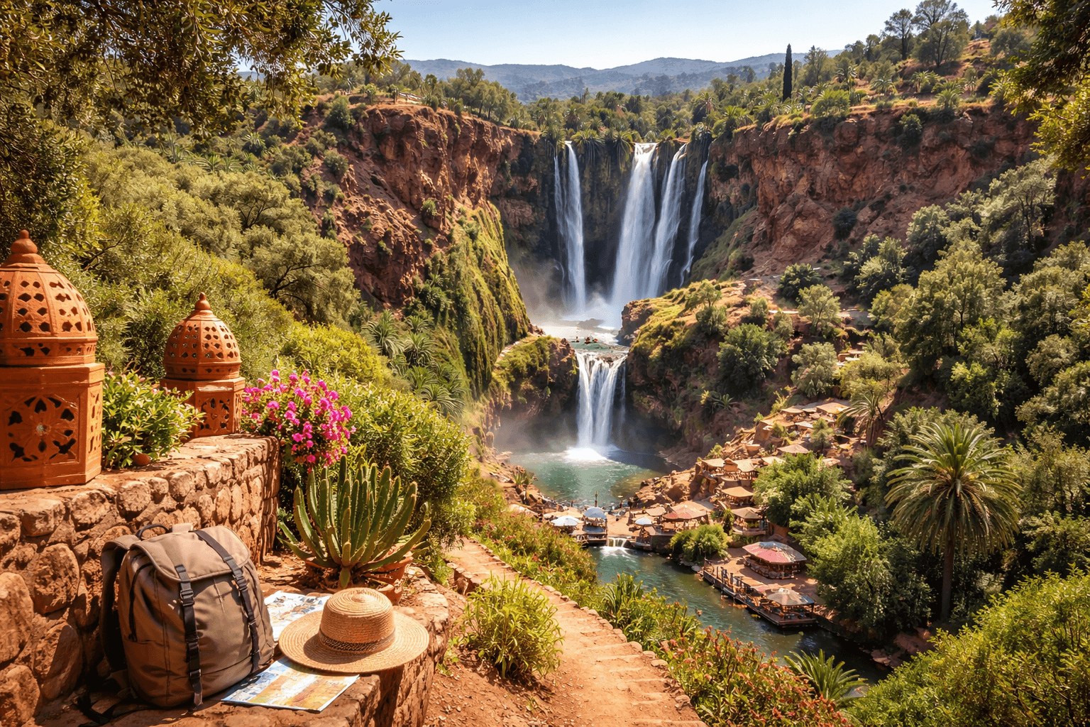 Marrakech a las Cascadas de Ouzoud: El Plan Inteligente de Excursión de un Día (Sin Tiempo Desperdiciado)