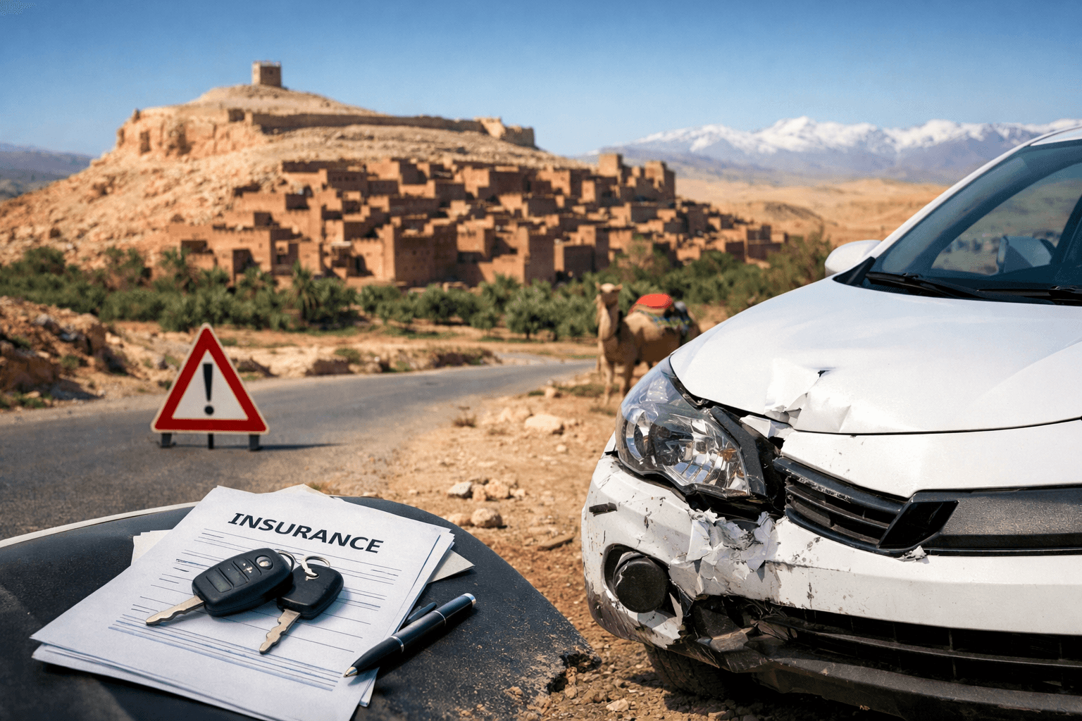 CDW vs SCDW en Marruecos: Qué cubre, qué no, y qué malinterpretan los turistas