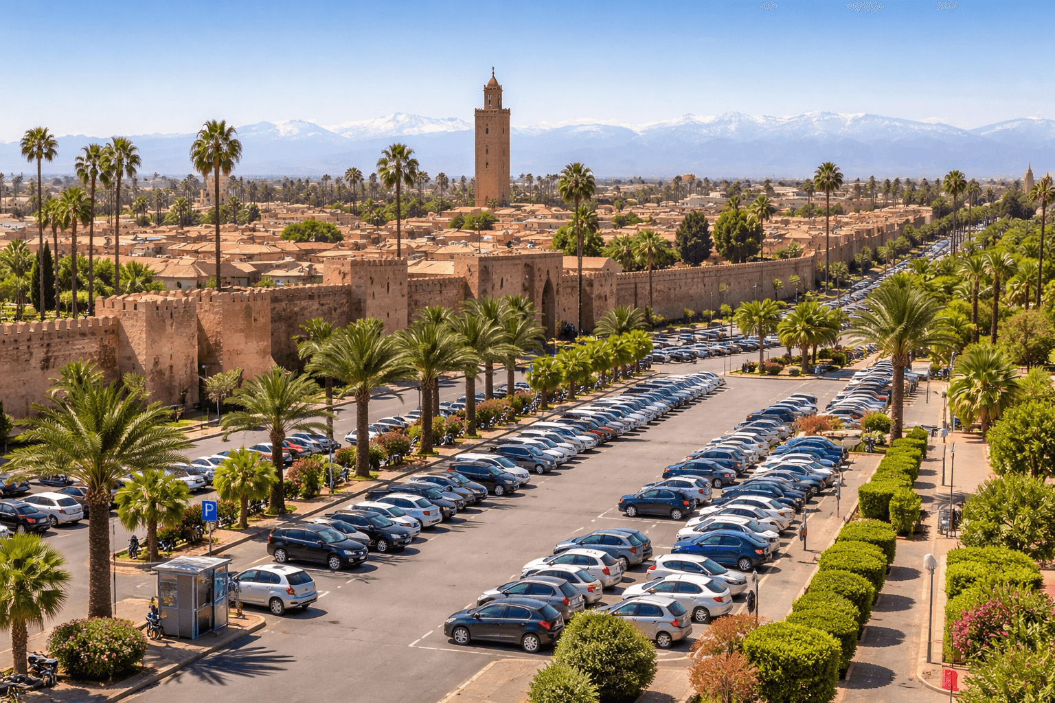 Marrakech Parkführer für Besucher: Gueliz, Hivernage, Ränder der Medina