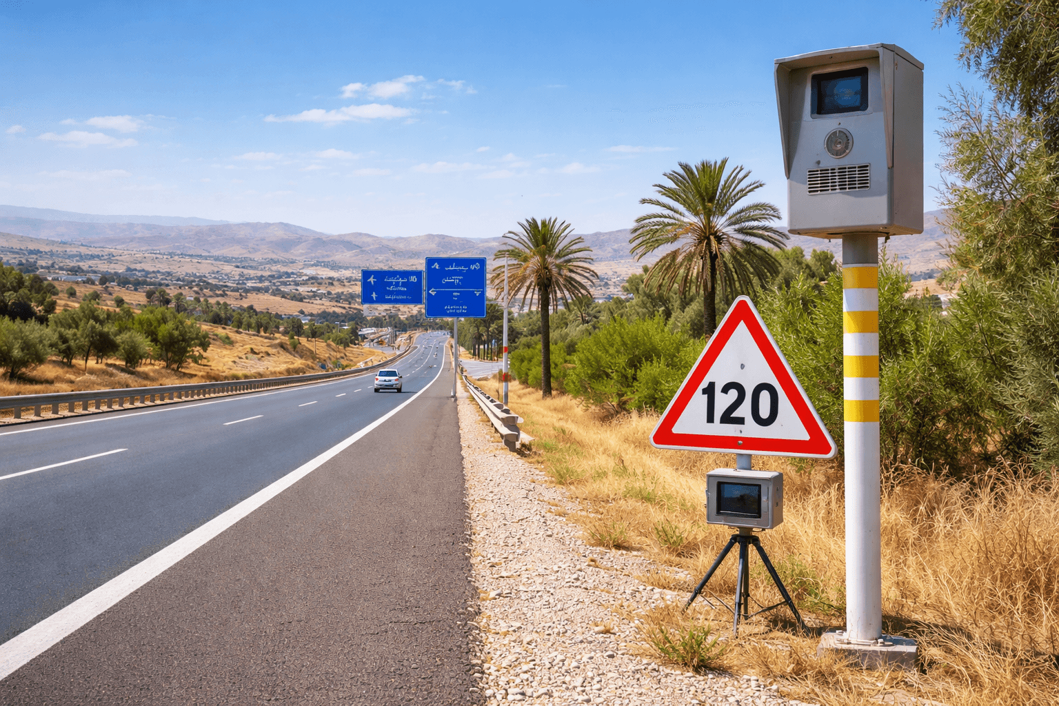 Morocco Speed Traps Explained: Where Cameras Are and How Fines Arrive