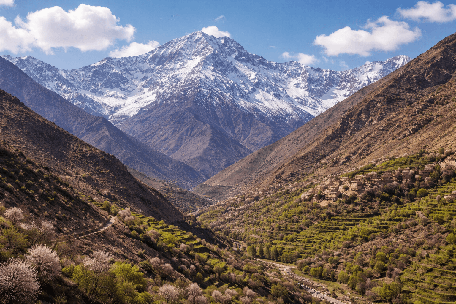 Guida alle Montagne dell'Atlante in Marocco: Trekking, Paesaggi e Avventura