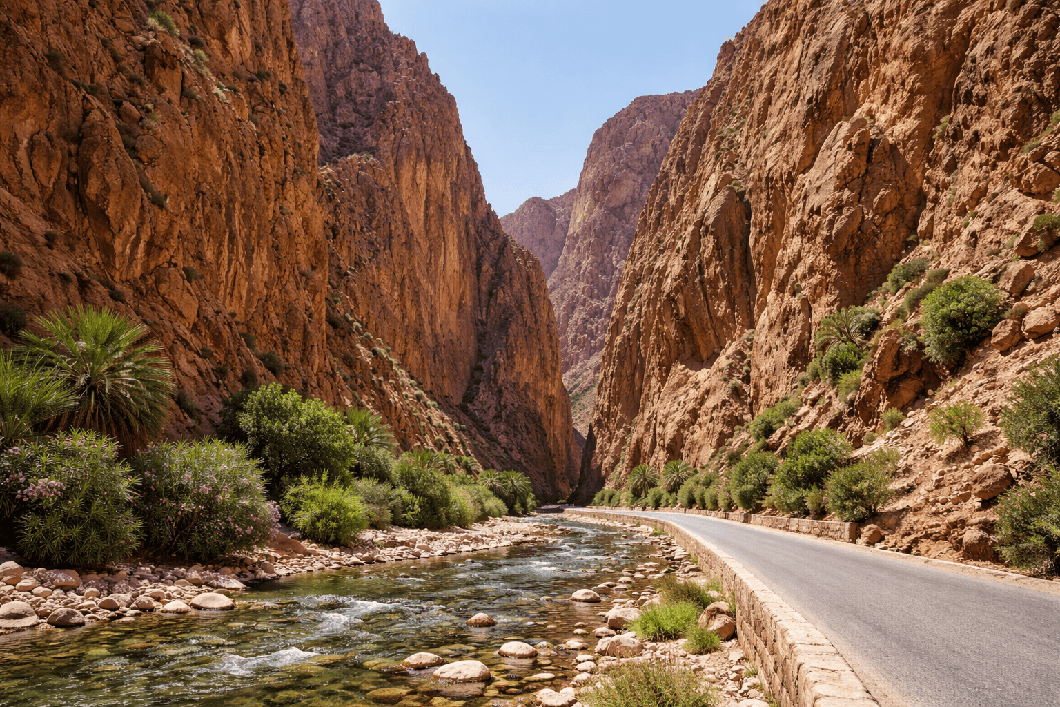Garganta de Todra Marruecos Guía: Cañones Dramáticos y Escalada en Roca