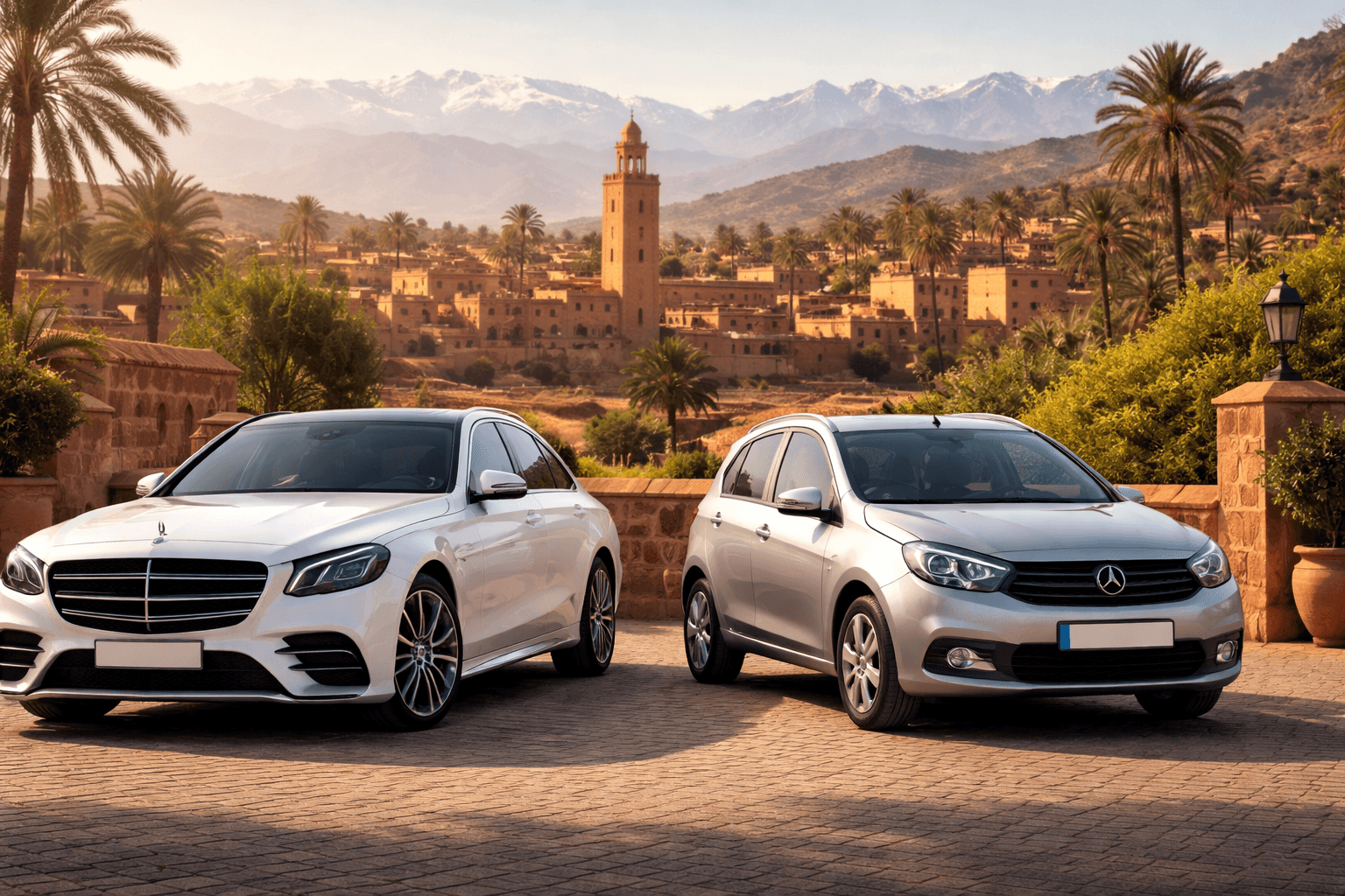 Lujo vs. Alquiler de coches económicos en Marruecos: ¿Cuál es el adecuado para usted?