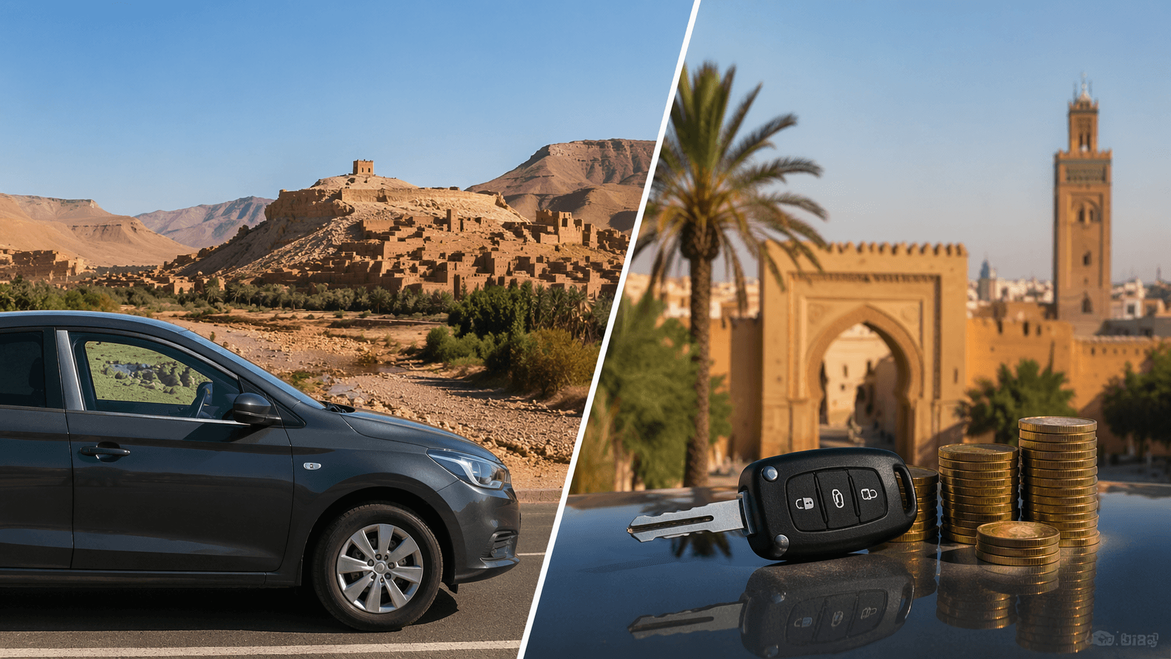 No-Deposit vs. Standard Car Rental in Morocco: What's the Difference?