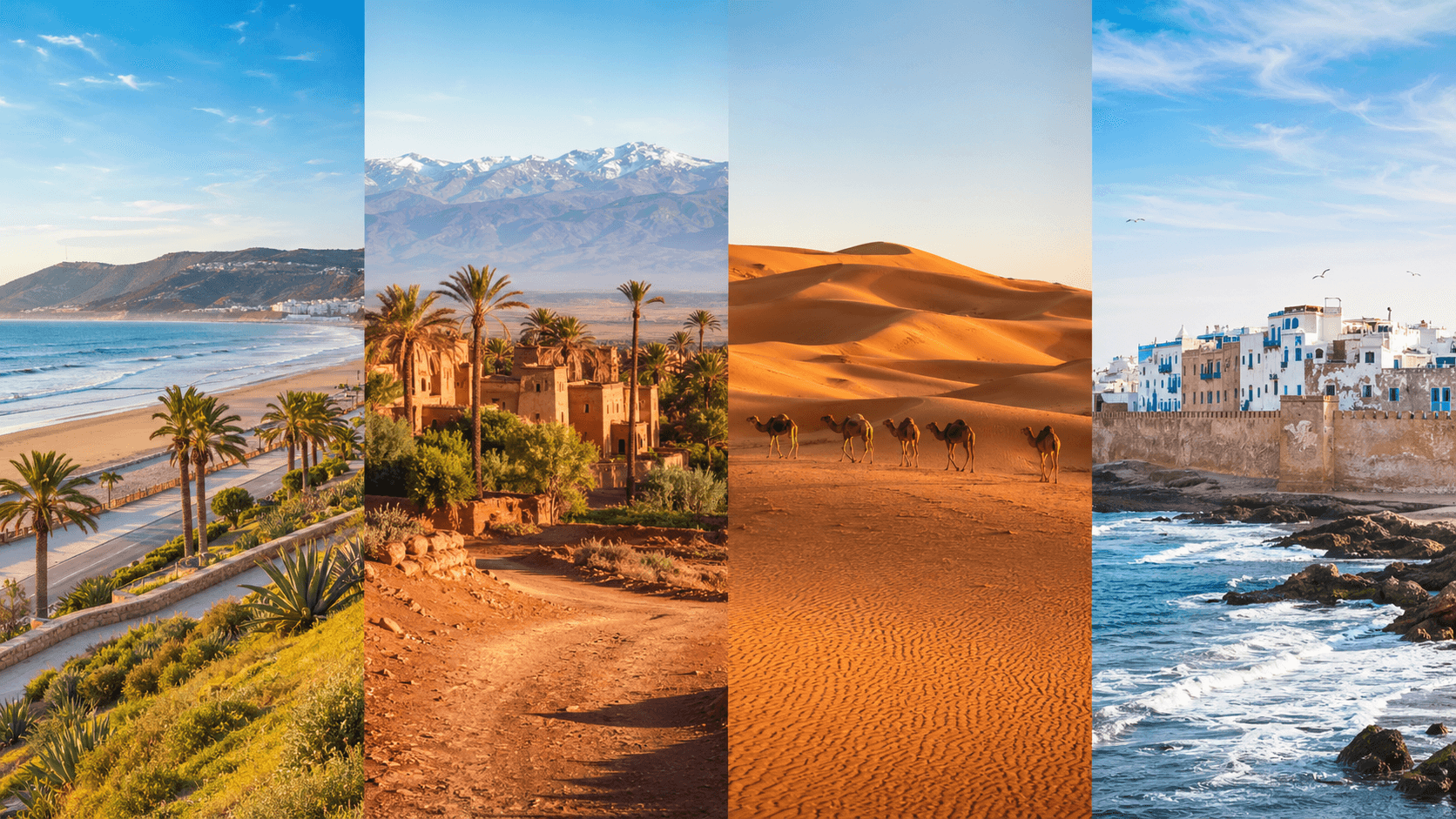 Aventuras al aire libre en Marruecos: Mejores experiencias por ciudad