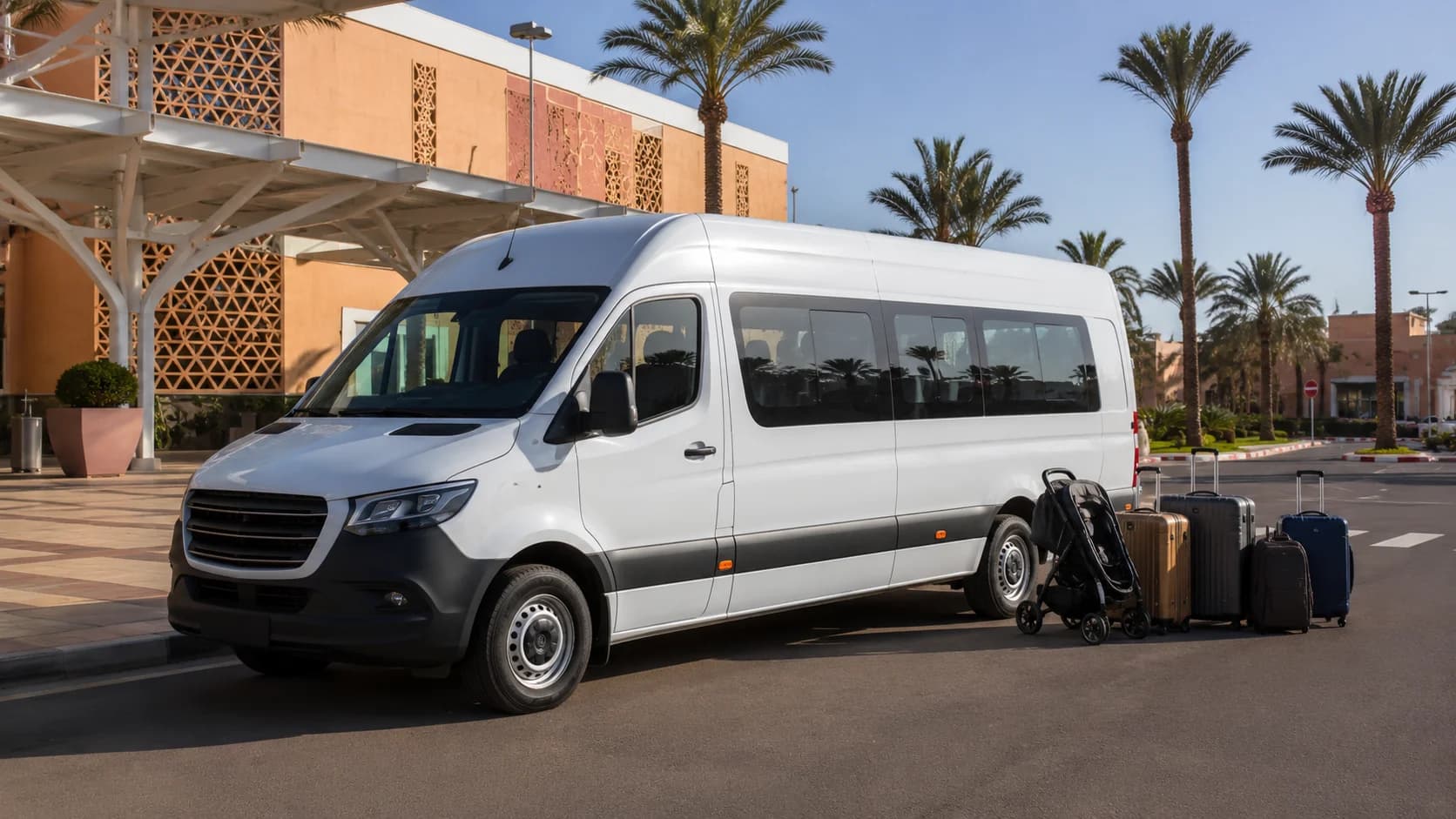 Minibus mit Fahrer in Marokko: So planen Sie Gruppentransfers