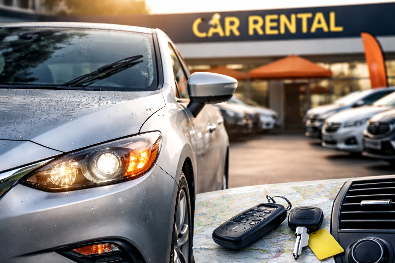 Test essentials AC, lights, wipers, horn, indicators.