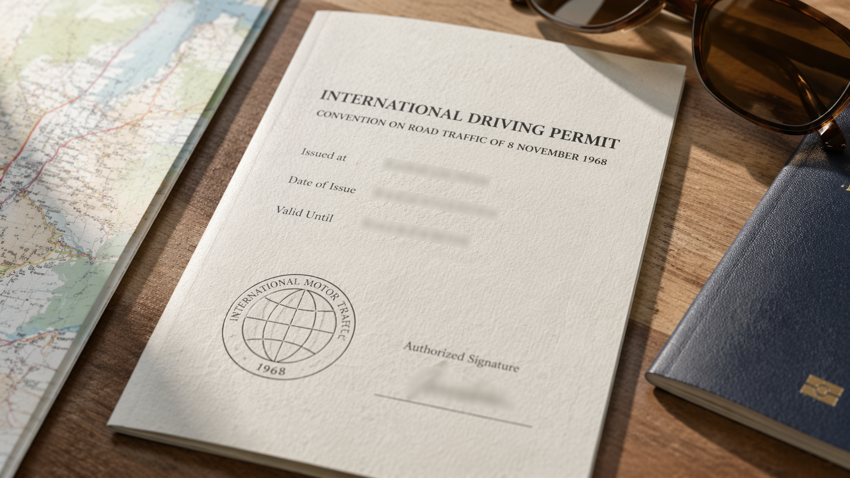 IDP document close-up